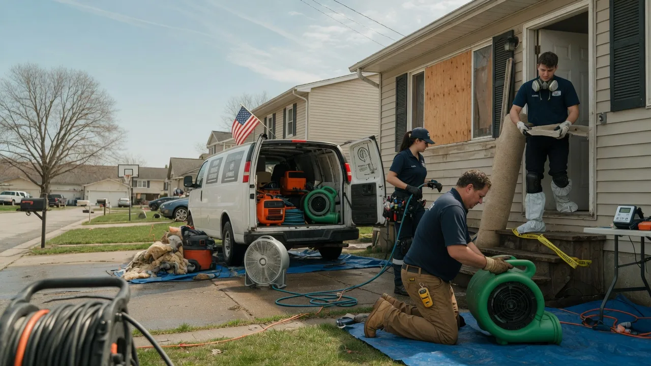 Water Damage Restoration in Franklin, NJ near me